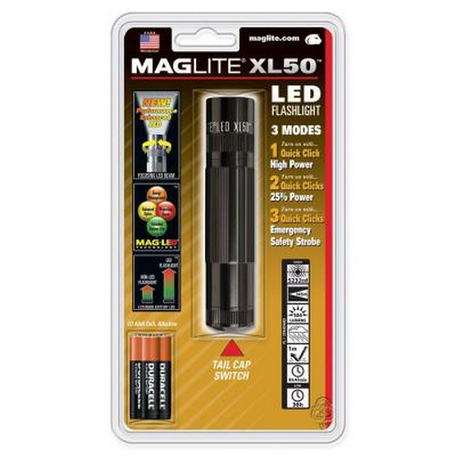 Maglite XL50 LED 3 AAA-Cell Flashlight