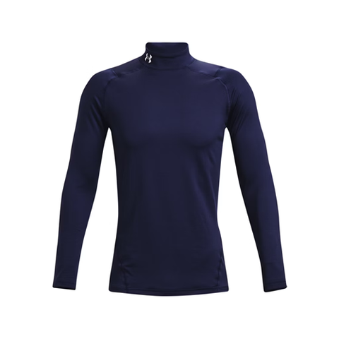 Under Armour Cg Armour Fitted Mock-blu,xl