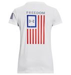 Women's Under Armour Freedom Flag T-Shirt