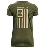 Women's Under Armour Freedom Flag T-Shirt