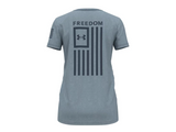 Women's Under Armour Freedom Flag T-Shirt