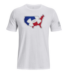 Under Armour Freedom Big Flag Logo Lockup T-Shirt