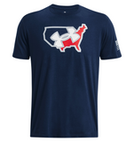 Under Armour Freedom Big Flag Logo Lockup T-Shirt