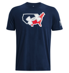Under Armour Freedom Big Flag Logo Lockup T-Shirt