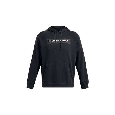 Men's Under Armour Rival Fleece Camo Chest Stripe Hoodie