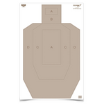 Eze-scorer 23 X 35 Ipsc Practice Target, 5 Targets