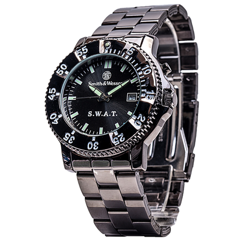 Smith & Wesson Swat Watch W/ Metal Wristband