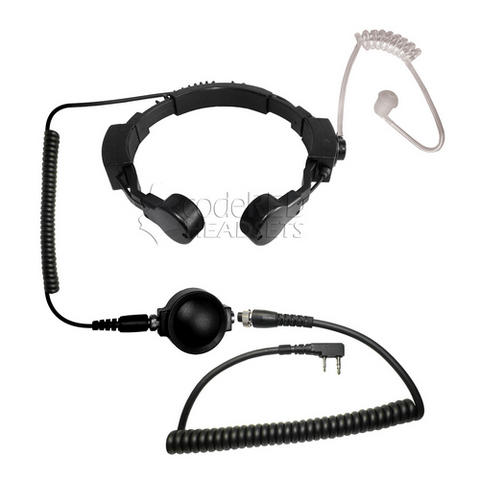 Assault Tactical Dual-Throat Microphone