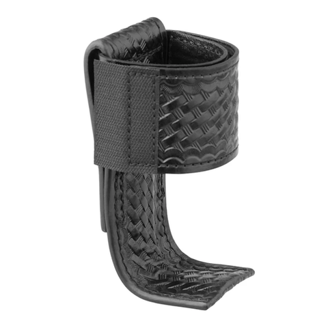 Dutyman Basketweave Leather Steel Based Radio Holder