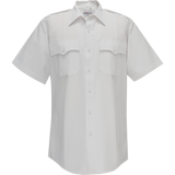 Flying Cross Duro Poplin Short Sleeve Shirt w/ Sewn-In Creases