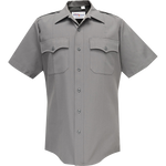 Deluxe Tropical Short Sleeve Shirt - Slate Gray