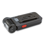 Sw05r-red Clip On Flashlight Black