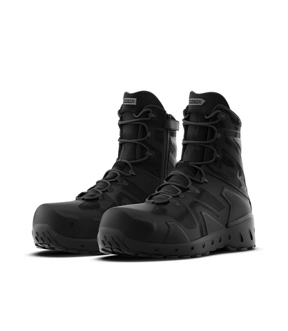 First Tactical Men's 8"" AERO-TAC Safety Toe Side-Zip Boot