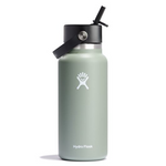 Hydro Flask Wide Mouth Insulated Water Bottle w/ Flex Straw Cap