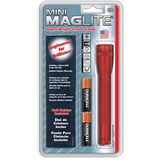 Maglite M2A Mini Mag 2 AA-Cell Incandescent Flashlight w/Holster