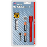 Maglite SP22 Mini Maglite 2 AAA-Cell Flashlight w/ Pocket Clip