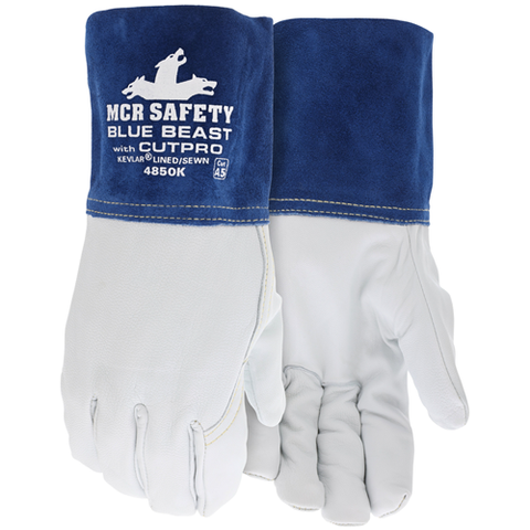 MCR Grain Goat Kevlar Lined MigTig Gloves