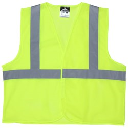 MCR Safety Class 2 Mesh Lime Safety Vest