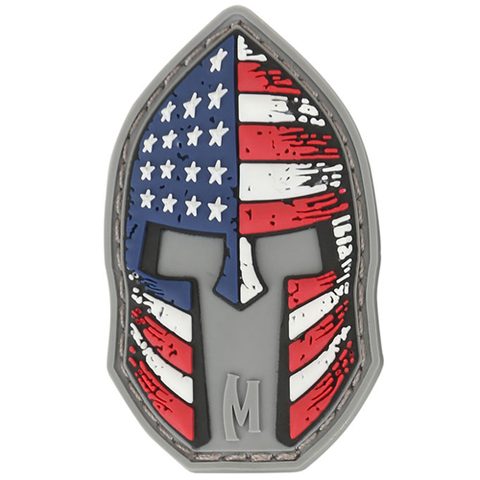 Maxpedition Stars and Stripes Spartan Helmet Morale Patch