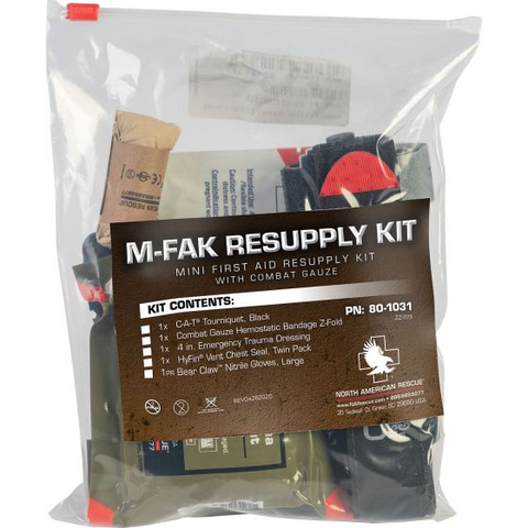 M-fak Resupply Kit W/ Combat Gauze