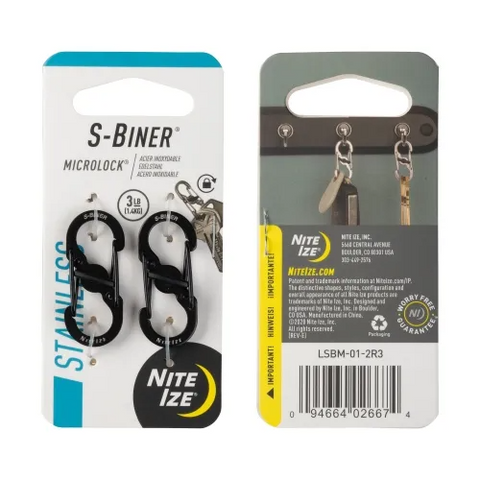 S-Biner Stainless Steel MicroLock