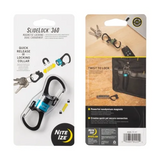 Nite-Ize SlideLock 360 Degree Magnetic Locking Dual Carabiner