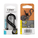 Nite-Ize S-Biner Stainless Steel Dual Carabiner - 3 Pack