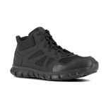Reebok Sublite Cushion Tactical Mid-Cut w/ Soft Toe - Black
