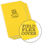 Field-Flex Universal Stapled Notebook 4.625 x 7 - 3 Pack