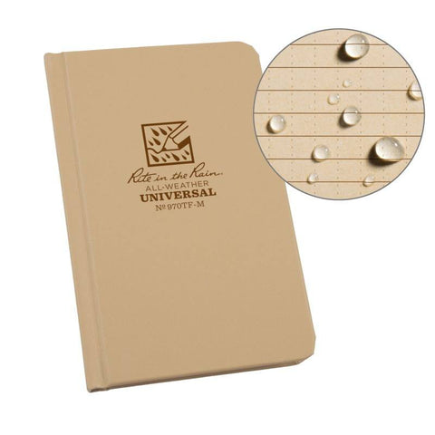 Fabrikoid Universal Hard Cover Book - 4.25'' x 6.75''