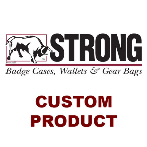 Strong Leather Company Side Open Badge Case - Duty