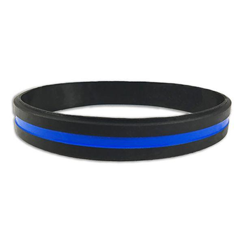 Thin Green Line Bracelet, 8 Inch