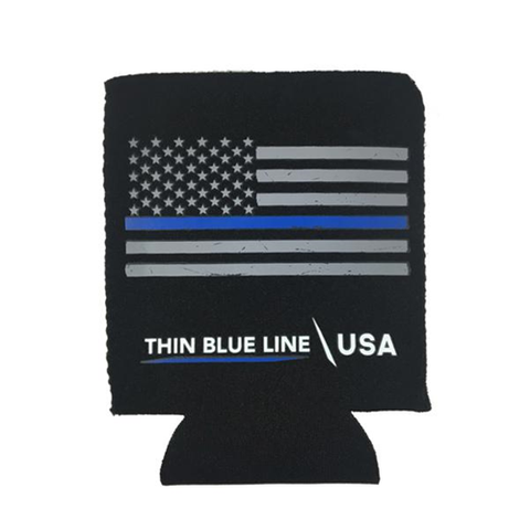 Thin Blue Line Can Koozie