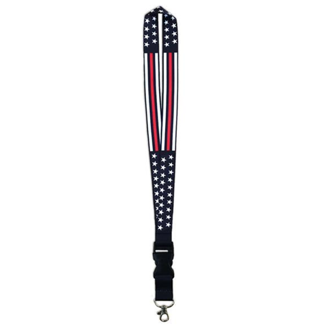 Thin Blue Line Lanyard - Stars and Stripes