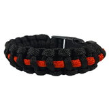 Paracord Survival Bracelet, Thin Red Line