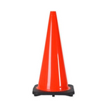 Trafffic Cone W/ Black Base - 28''