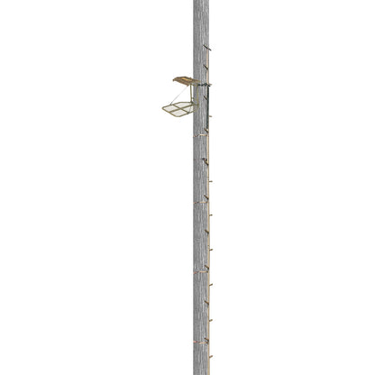 Trophy Treestands Archers Roost Combo Hang On Stand & 20ft. Climbing Sticks