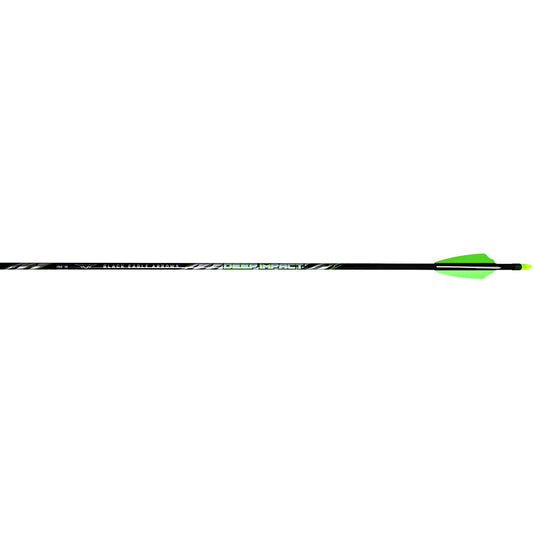 Black Eagle Deep Impact Arrows .001 300 2.5 In. Shield Cut 6 Pk.