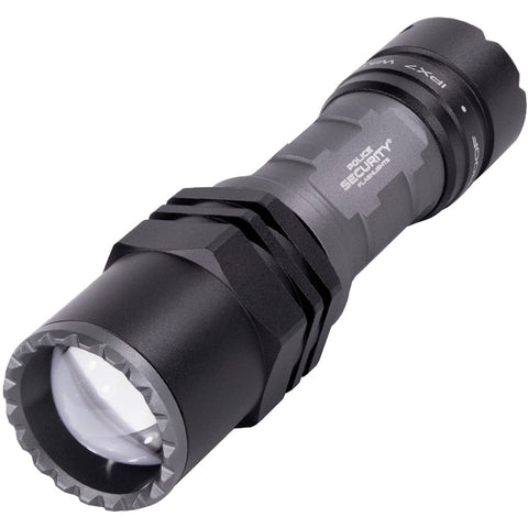 Police Security Long Throw Flashlight 400 Lumen 1/4 Mile Beam