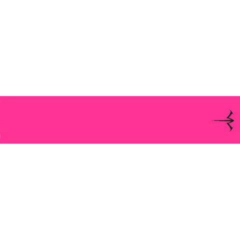 White Water Archery Solid Arrow Wraps Hot Pink 5 In. X 1.125 In. 15 Pk.