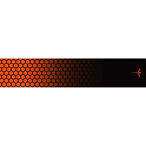 White Water Archery Honeycomb Fade Arrow Wraps Fade Orange 5 In. X 1.125 In. 15 Pk.