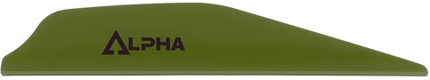 Bohning Alpha Vanes Olive Drab 100 Pk.