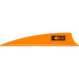 Bohning X3 Vanes Shield Cut 3 In. Neon Orange 36 Pk.