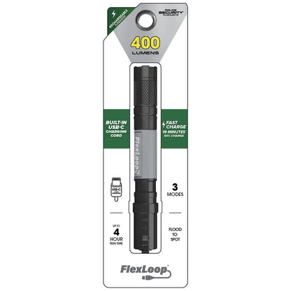 Police Security Flexloop Rs Flashlight 400 Lumens