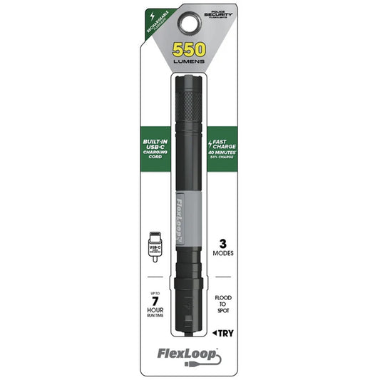 Police Security Flexloop R Flashlight 550 Lumens