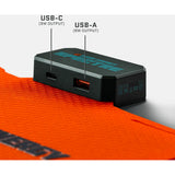 Dark Energy 8w Spectre Solar Panel Folding Hivis Orange