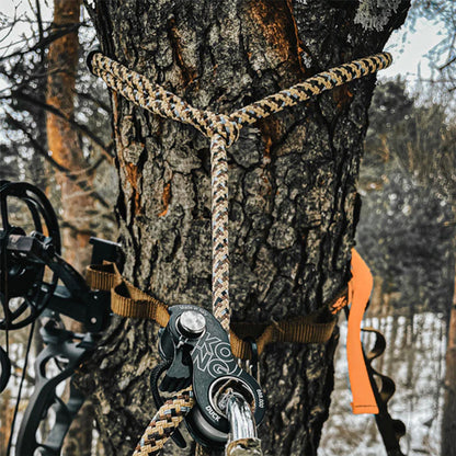 Tethrd Tree Tether Lineman Rope 11mm Black