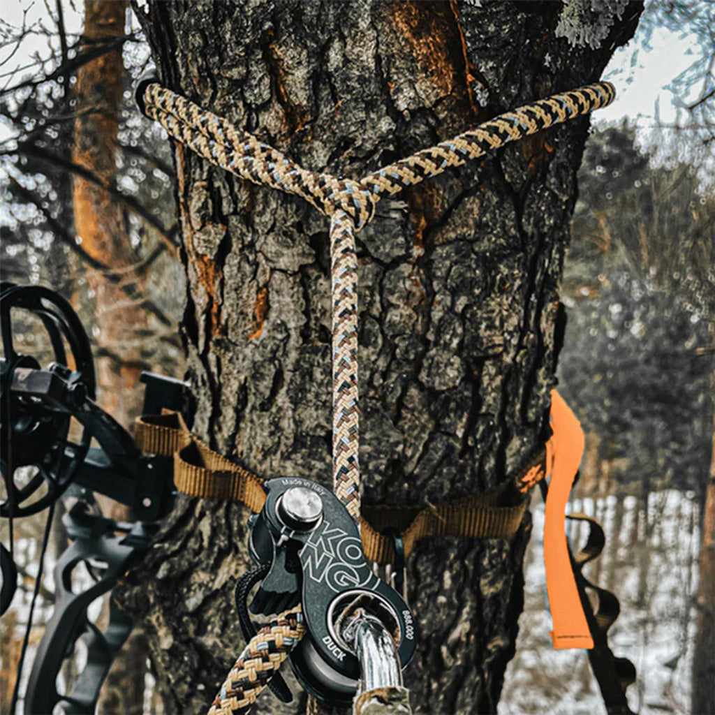 Tethrd Tree Tether Lineman Rope 8mm Orange