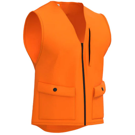 Half Rack Deluxe Safety Vest Blaze Orange Youth