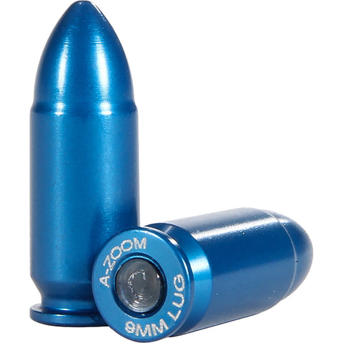 A-zoom Snap Cap 9 Mm Blue 10 Pk.